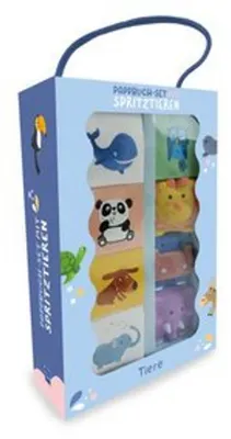 Obrázek produktu pro Pappbuch-Set mit Spritztieren - Tiere