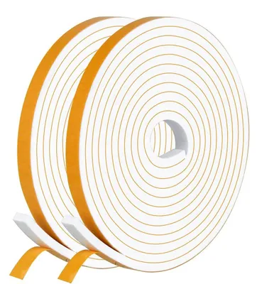 Produktbild von Selbstklebendes Dichtungsband für Türen und Fenster, 6 mm x 3 mm x 20 m