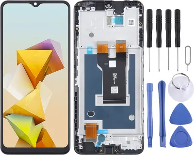 Produktbild von Für ZTE Blade A73 5G Display Full LCD mit Rahmen Einheit Touch Ersatzteil Reparatur Schwarz