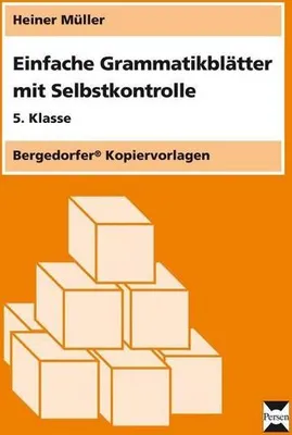 Produktbild von Müller, H: Grammatikblätter mit Selbstkontrolle 5. Kl.