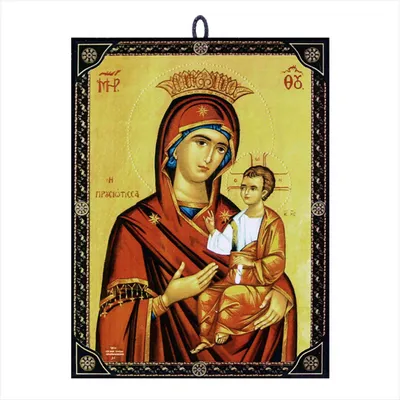 Produktbild von Ikone Maria Prousiotissa orthodox e Reproduktion aus Griechenland