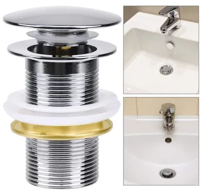 Imagen del producto de Tapón emergente universal para lavabo
