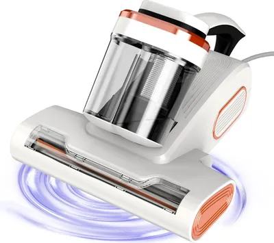 Produktbild von Handstaubsauger für Bett & Matratzen, 13000 KPa, UV-C-Licht, leistungsstark, entfernt Staub, Milben & Tierhaare