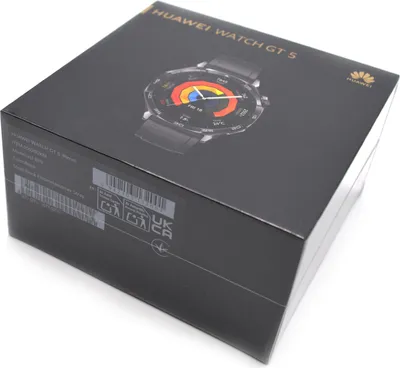 Produktbild von Huawei Watch GT 5 46mm Schwarz, TruSeen6.0, Herzfrequenz-Monitoring, SpO2-Sensor