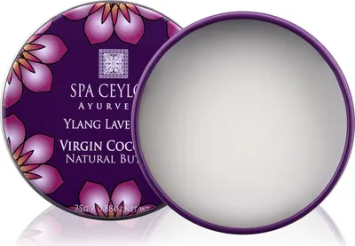 Produktbild von Natürliche native Kokosnussbutter YLANG LAVENDEL