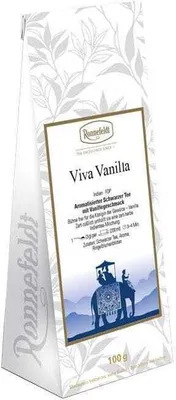 Produktbild von Viva Vanilla (ehem. Bourbon Vanilla) aromatisierter schwarzer Tee 100g
