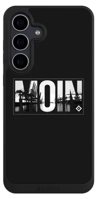 Produktbild von NIVOCASE Handyhülle für Samsung Galaxy S25 FE  Hülle NIVOpure Case Schwarz HSV Hamburger SV Offizielles Lizenzprodukt