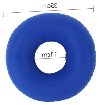Immagine prodotto di 2 cuscini gonfiabili realizzati con materiale resistente, ideali per alleviare la pressione