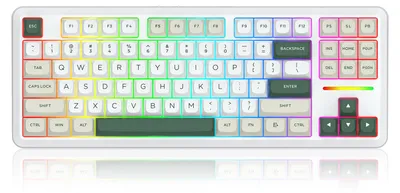 Produktbild von Mechanische Tastatur REDRAGON WILDSLASH K734WCG-RGB-PRO