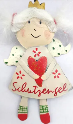 Produktbild von Schutzengel Engel zum Aufhängen mit beweglichen Beinen