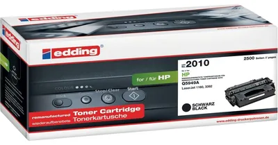 Produktbild von Edding EDD-2010, 2500 Seiten, Schwarz, 1 Stück(e)