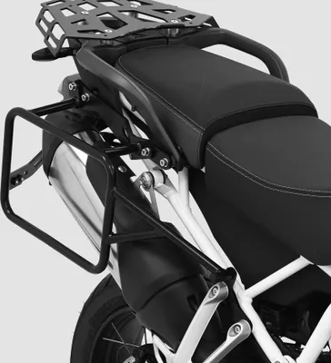 Produktbild von ZIEGER Kofferträgerset kompatibel mit Triumph Tiger 900 schwarz