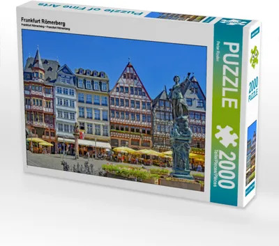 Produktbild von CALVENDO Puzzle Frankfurt Römerberg | 2000 Teile Lege-Größe 90x67cm Foto-Puzzle für glückliche Stunden
