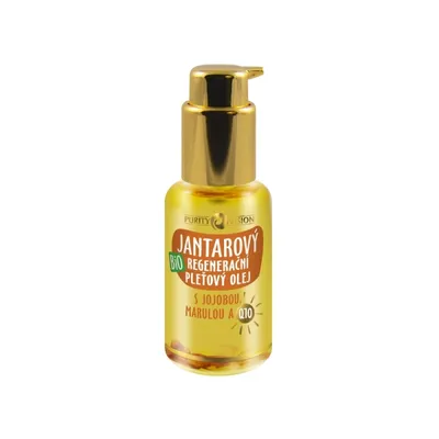 Obrázek produktu pro Bio Jantarový hloubkově regenerační pleťový olej, 45 ml