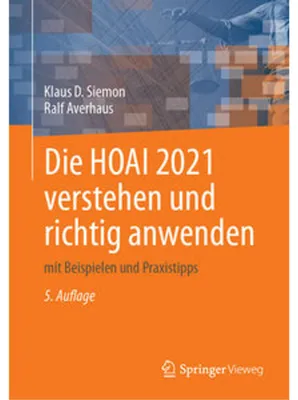 Obrázek produktu pro Die HOAI 2021 verstehen und richtig anwenden