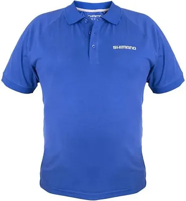 Immagine prodotto di SHIMANO Polo a maniche corte, L, blu, SHSSPBUL