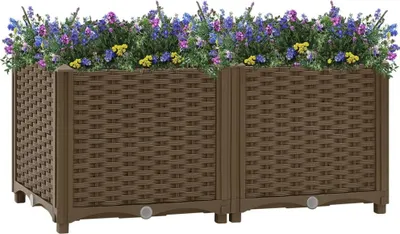 Immagine prodotto di Fioriera Rialzata 80x40x38 cm in Polipropilene