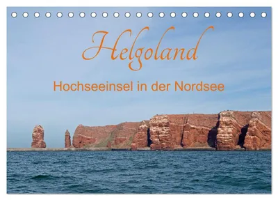 Produktbild von Helgoland - Hochseeinsel in der Nordsee (Tischkalender 2027 DIN A5 quer), CALVENDO Monatskalender