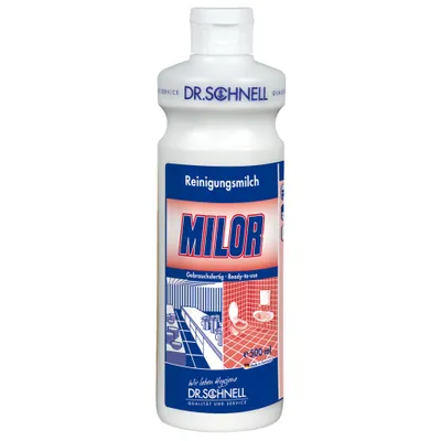 Produktbild von Dr. Schnell Milor Reinigungsmilch, säurefrei für wasserfeste Materialien | Flasche (500 ml)