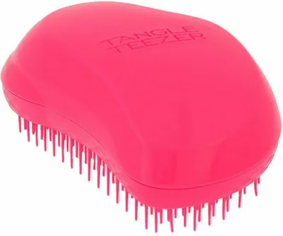Zdjęcie produktu dla Tangle Teezer The Original, Uniwersalne, Szeroka szczotka do włosów, Różowy, Monochromatyczny, Dziewczyna, 1 szt.