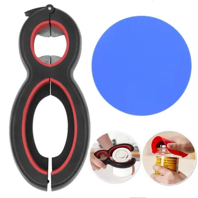 Produktbild von Multifunktionaler Flaschenöffner mit Silikongriff