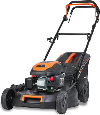 Immagine prodotto di Tagliaerba a scoppio semovente FUXTEC RM5170 tosaerba a benzina 170cc 51cm autotrazione e mulching