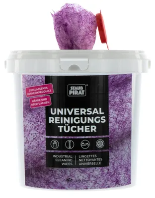 Obrázek produktu pro Univerzální čisticí utěrky, 70 kusů, rozměry 310 mm x 270 mm, vhodné pro automobily