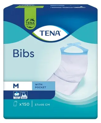 Produktbild von Tena Bibs medium 37x46 cm 150 St