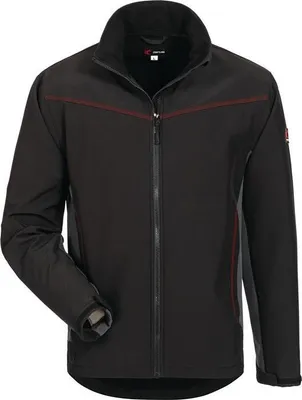 Produktbild von Softshelljacke Kian Gr.M schwarz/grau CRAFTLAND