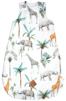 Image de Sac de couchage Safari - 6 à 18 mois - Vert-de-gris | par SEVIRA KIDS