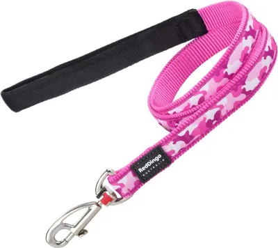 Obrázok produktu pre Vodítko pre psov Red Dingo Camouflage Pink (1,2 x 120 cm)
