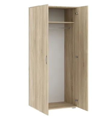 Obrázok produktu pre Dvojdverová šatníková skriňa 74 cm RICHLAND - dub sonoma