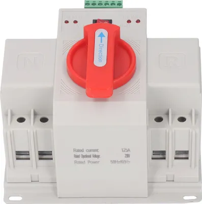 Immagine prodotto di mini interruttore di trasferimento di potenza doppio 2P Interruttore automatico di commutazione a funzionamento manuale CB Tipo microinterruttore ATS 230V