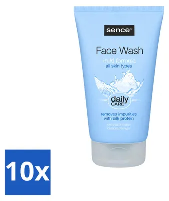 Produktbild von 10 x Sence Gesichtsreiniger für alle Hauttypen - 150 ml - Vorteilspackung - 10 Stücke