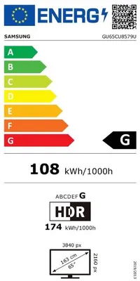 Produktbild von Samsung GU65CU8579UXZG