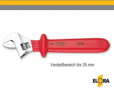 Produktbild von Elora VDE-Rollgabelschlüssel, ELORA-961-10