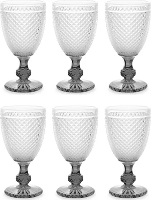 Produktbild von Wasserglas mit Kristalldesign, 256 ml, 6 Stück