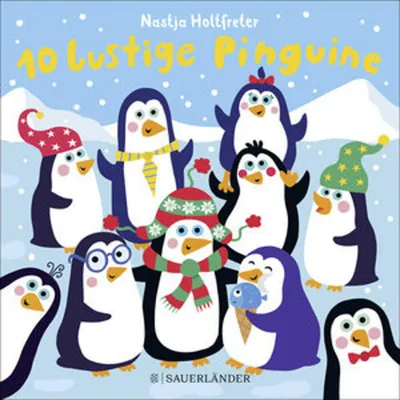 Produktbild von 10 lustige Pinguine