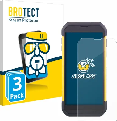 Produktbild von 3x BROTECT Schutzglas für Cipherlab RS35 Schutzfolie Panzer Folie Glas Display Schutz klar