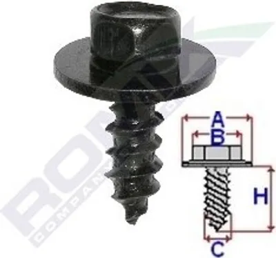 Obrázek produktu pro Samořezný šroub ROMIX C60467 6 3mm 18mm