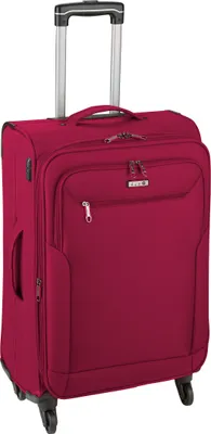 Produktbild von Stoffkoffer Mittelgroßer 67 cm Trolley leichter Reisegepäck 2,7 kg Rot Bowatex