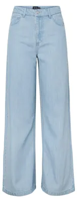 Productafbeelding van PIECES Pcsmidi: Wijdvallende jeans, denim