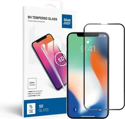 Produktbild von Panzerglas Blue Star 5D - APPLE IPHONE X (full glue) schwarz