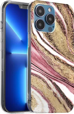 Produktbild von Hülle für Apple iPhone 12 Pro Max Schutzhülle Marmor Motiv Handy Case Silikon Slim Cover