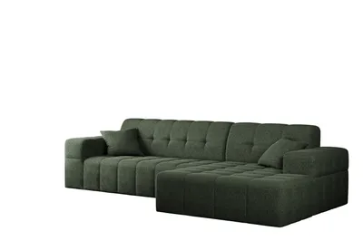 Produktbild von Kaiser Möbel Ecksofa Eckcouch NIMES stoff Verita Dunkelgrun Rechts