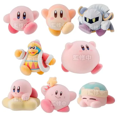 Produktbild von Bandai Kirby Beflockte Figur Sortiert Rosa Rosa One Size