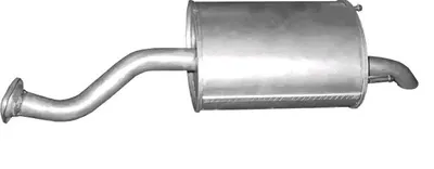Produktbild von POLMO 09.121 Endschalldämpfer für HONDA Jazz II Schrägheck (GD, GE3, GE2) Auspuff