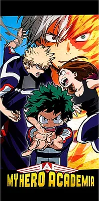 Produktbild von My Hero Academia Badetuch Strandtuch Badehandtuch Izuku Strandlaken 70 x 140 cm
