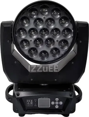 Obrázok produktu pre Pódiový reflektor, RGBW LED, ovládanie DMX, zoom 6°-50°, 1 svetlo
