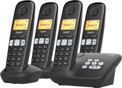 Produktbild von Gigaset A275A Quattro Schnurloses Telefon mit Anrufbeantworter